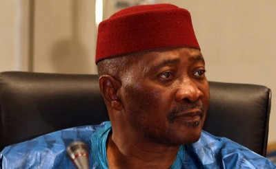Le pr&eacute;sident du Mali, Amadou Toumani Toure Photo : AFP