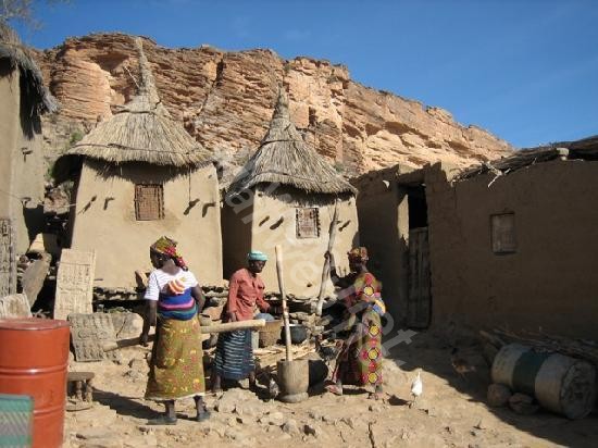 un village dogon