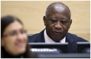 Laurent Gbagbo, le 5 décembre 2011 devant la Cour pénale internationale (CPI) à La Haye 