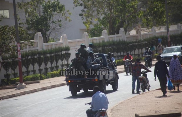 Marche des cadres et militants de la Coordination des organisations patriotiques du Mali (COPAM) - 09/01/2013