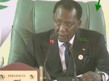 Idriss Deby, président du Tchad