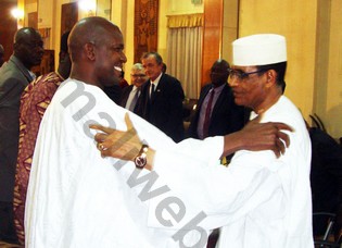 Mamou Daffe et Ousmane Ba, 3ème vice président de l'Assemblée