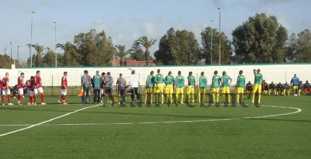 L'entrée des joueurs lors du match amical