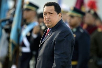 Hugo Chavez le 3 juillet 2012 à Caracas. (Photo Juan Barreto. AFP)