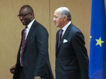 Laurent Fabius_Tieman Hubert Coulibaly