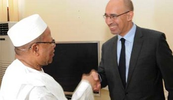 Diango CissokOET M. Harlem Désir