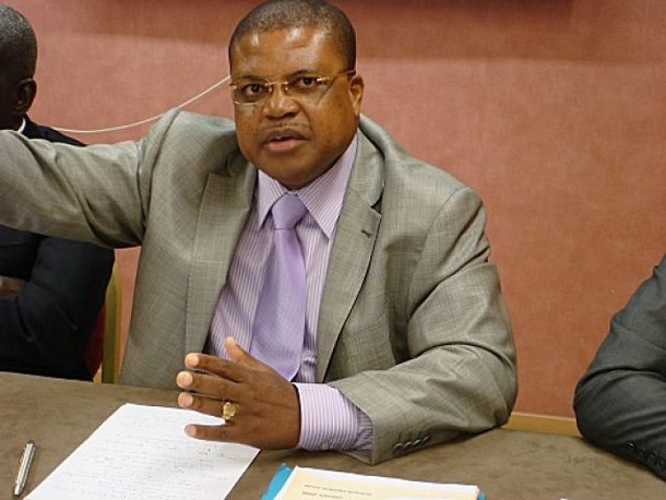 Après signature du décret, ce mardi, en compagnie du président auto-proclamé, Michel Djotodia, Nicolas Tiangaye a été reconduit au poste de Premier ministre (Photo: Archives/RD/Gabonews)