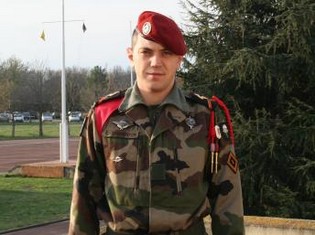 Le caporal Cédric Charrenton avait 26 ans. Sirpa Terre