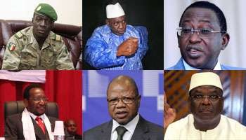 À l'approche des élections, prévues en juillet, la classe politique malienne apparaît divisée. © JA/AFP/Montage JA