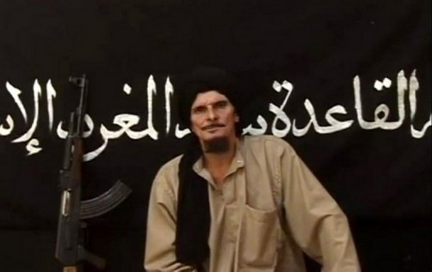 Photo de Gilles Le Guen (Abdel Jelil) tirée d'une vidéo du site de l'agence mauritanienne Sahara Media, le 9 octobre 2012 © Sahara Media/AFP/Archives
