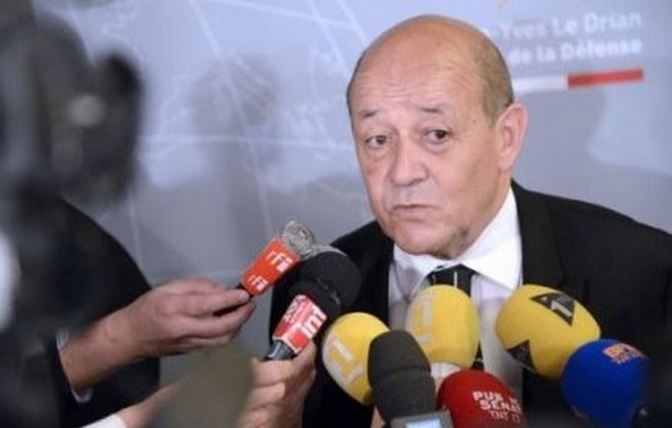 Le ministre de la Défense, Jean-Yves Le Drian