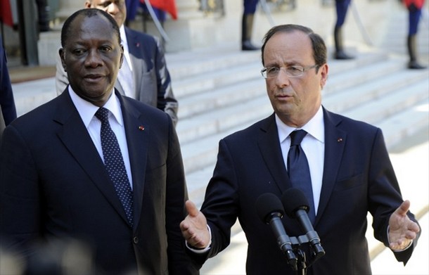 Rencontre Ouattara-Hollande à l’Élysée