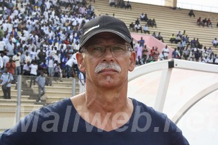 Pascal Janin, entraîneur du Stade malien de Bamako