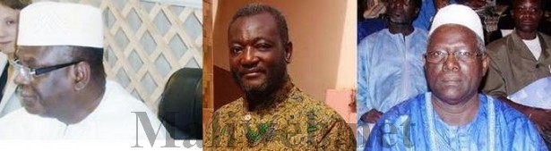 Ibrahim B Keita, Oumar Mariko, Younouss Hamèye Dicko