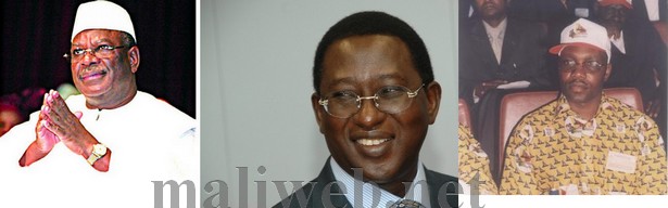 Ibrahim Boubacar Keita (RPM), Soumaila Cissé (urd), Dramane Dembélé (Adema)