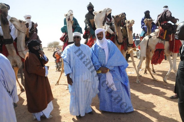 Modibo Sidibét à Kidal, le 12 janvier 2012 (photo archives)