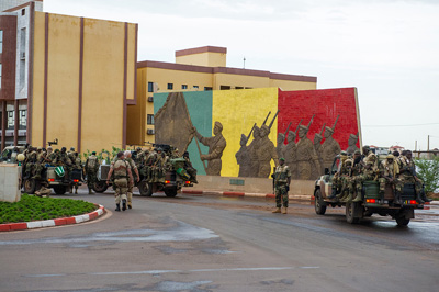 Convoi EUTM et le bataillon OUARABA des FAMA