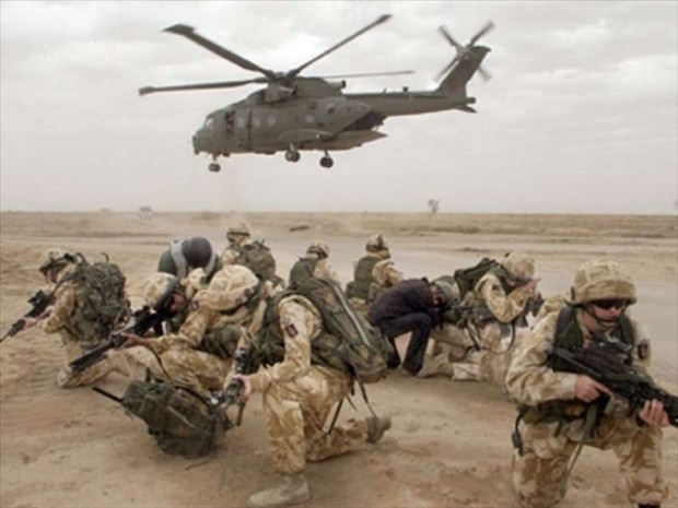 soldats britanniques
