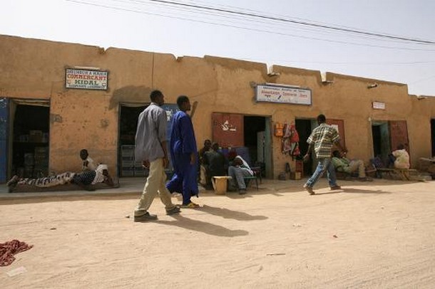 Une rue de Kidal, au Mali  © AFP