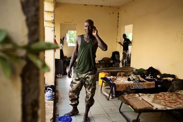 Un soldat malien entraîné par l'Union européenne, le 8 juillet à Gao. | REUTERS