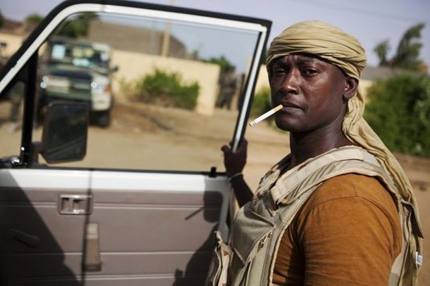 Un soldat malien entraîné par l'Union européenne, le 8 juillet à Gao. | REUTERS