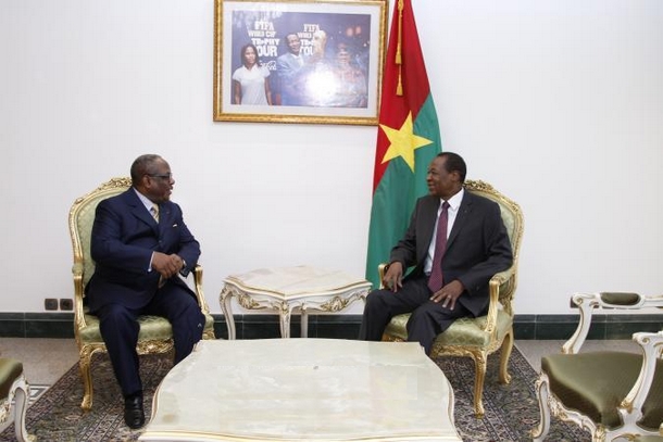 Le président  Ibrahim Boubacar Keïta