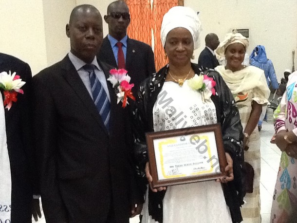 Mintou Doucoure ambassadeur