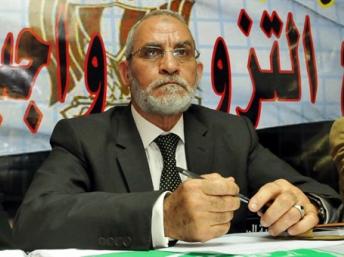 Mohammed Badie, guide suprême des Frères musulmans. AFP