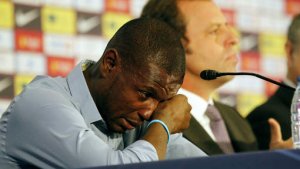Le défenseur international de Monaco Eric Abidal