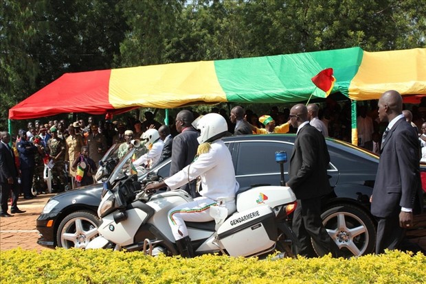 Le président  Ibrahim Boubacar Keïta