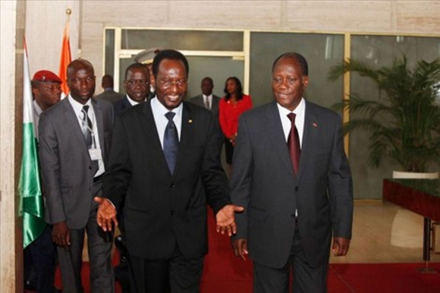 Président intérimaire du Mali, Dioncounda Traoré, est arrivé ce mardi à Abidjan