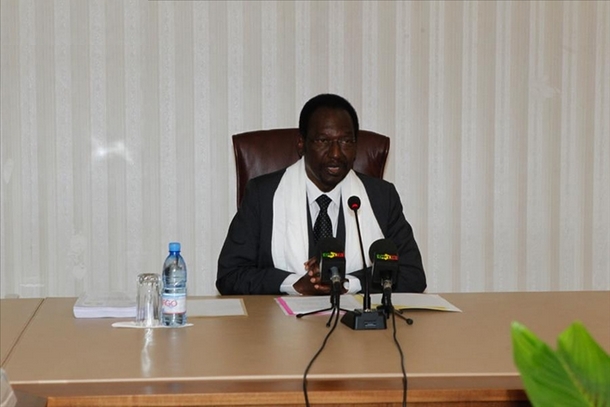 Bamako, le 02 septembre 2013 au palais Koulouba. Le gouvernement de transition a tenu son dernier conseil des ministres sous la présidence de Dioncounda Traoré.