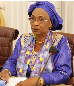 Ministre de l’Economie et des Finances, Mme Bouaré Fily Sissoko