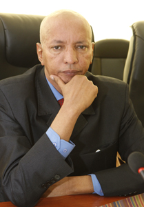 Ministre de l’Environnement et de l’Assainissement, Ousmane Ag Rhissa 