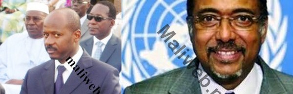 Oumar Tatam Ly, Michel Sidibé (DG)