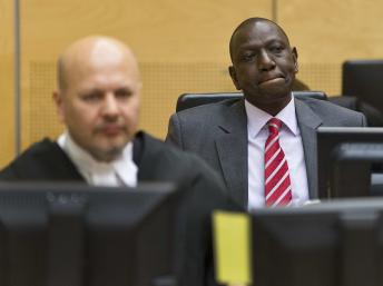 Le vice-président kényan, William Ruto devant la CPI, le 10 septembre 2013. REUTERS