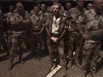 Des soldats français sur la base aérienne de Gao, en mars dernier. MALI-UN/ REUTERS