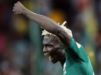 Aristide Bancé a été l'auteur d'un penalty face à l'Algérie, le 12 octobre 2013. Reuters/