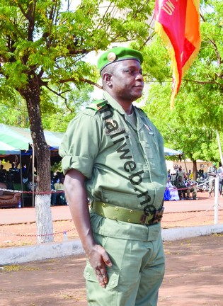 Le colonel Harouna Samaké