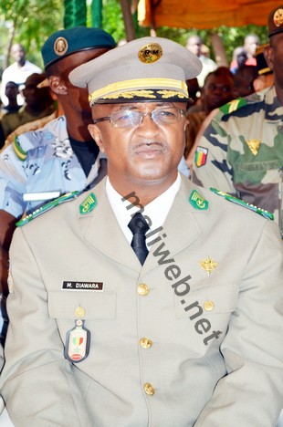 Le Colonel-major Moussa Diawara, DG SE