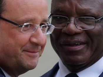 Le président français François Holland a reçu son homologue malien Ibrahim Boubacar Keïta à l’Elysée, Paris, le 1er octobre 2013. REUTERS