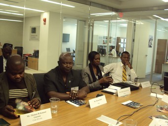 visite du groupe francophone