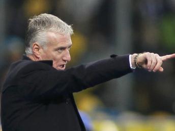 Didier Deschamps, le sélectionneur de l'équipe de France de football. REUTERS