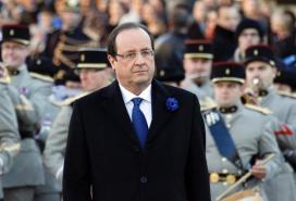 François Hollande le 11 novembre 2013 à Oyonnax