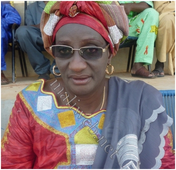 Mme Sangaré Aminata  Keita, président de la fédération malienne d'athétisme