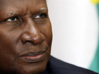 Abdou Diouf, président de l'Organisation internationale de la Francophonie. AFP