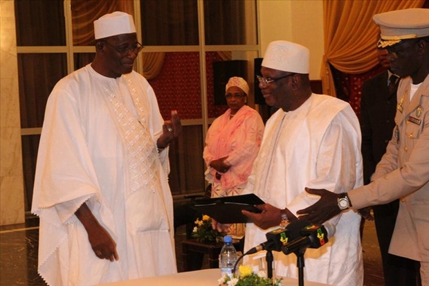 Le président  Ibrahim Boubacar Keïta