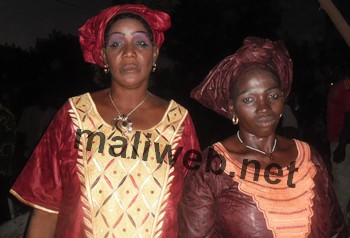 Binta Dembélé (G) et Kadia Diarra