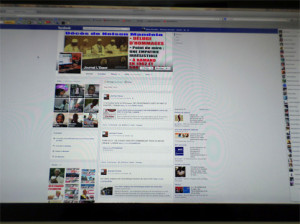 Une vue du compte Facebook de l’Essor