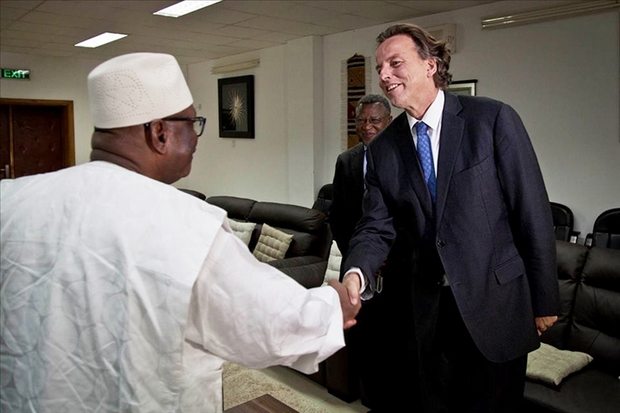  Rencontre entre le président IBK et le chef de la Minusma Bert Koenders